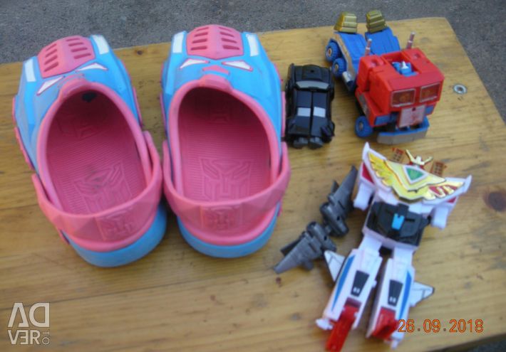 optimus prime slippers