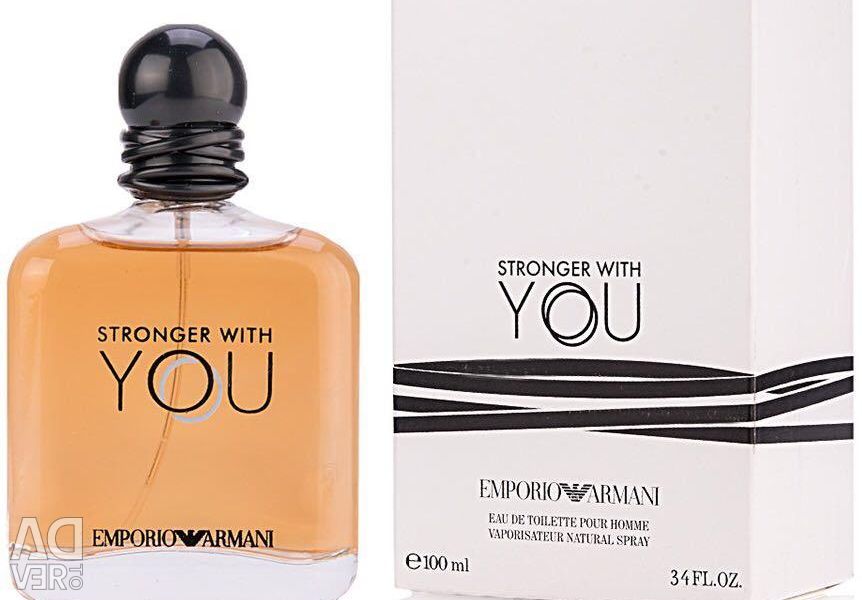 stronger with you armani tester
