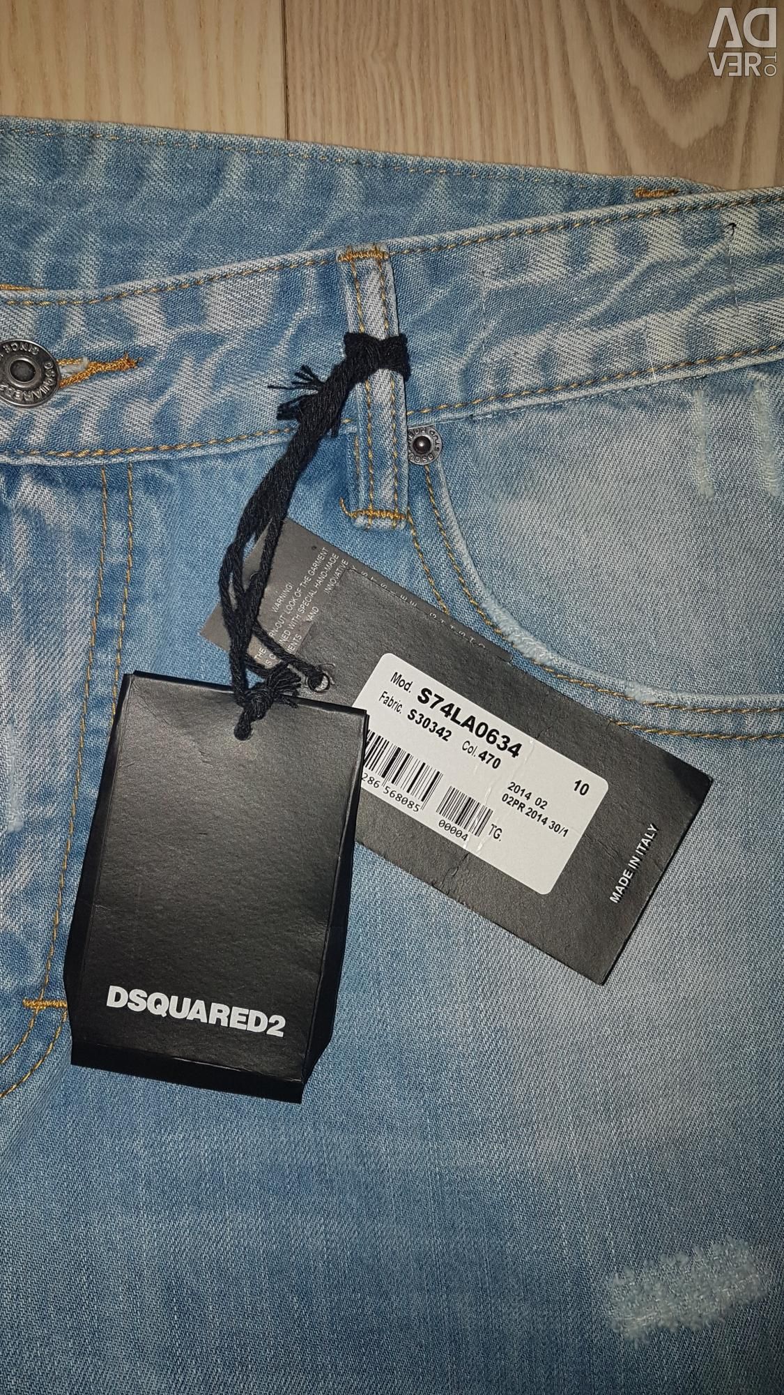 Jeans for men new DSQUARED2, - Sale advertisements, Price 1 900 